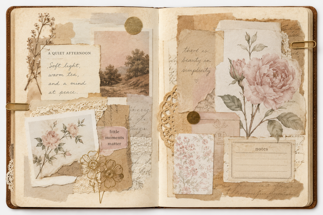 journal spread
