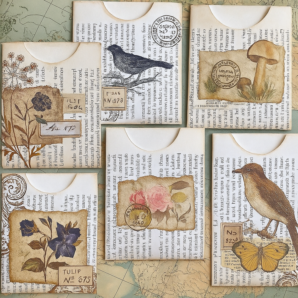 junk journal pockets