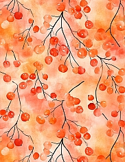 Autumn Berries · Free Printable Paper
